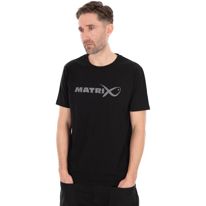 Fox Large Fade Logo T-Shirt - Black/Grey S