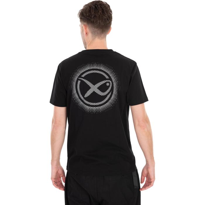 Fox Large Fade Logo T-Shirt - Black/Grey S