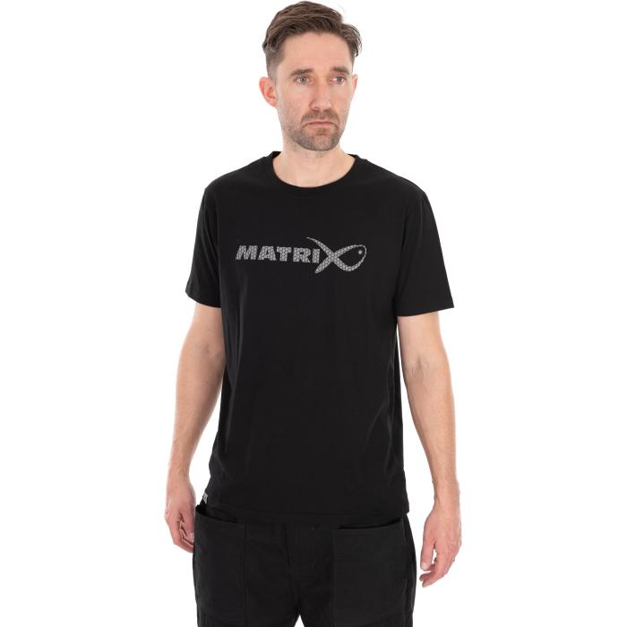 Fox Large Fade Logo T-Shirt - Black/Grey S