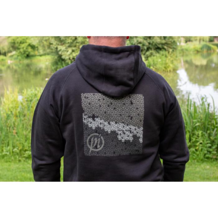 Preston Black French Terry Hoodie Small