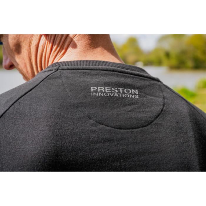 Preston Black Minimal Sweatshirt S