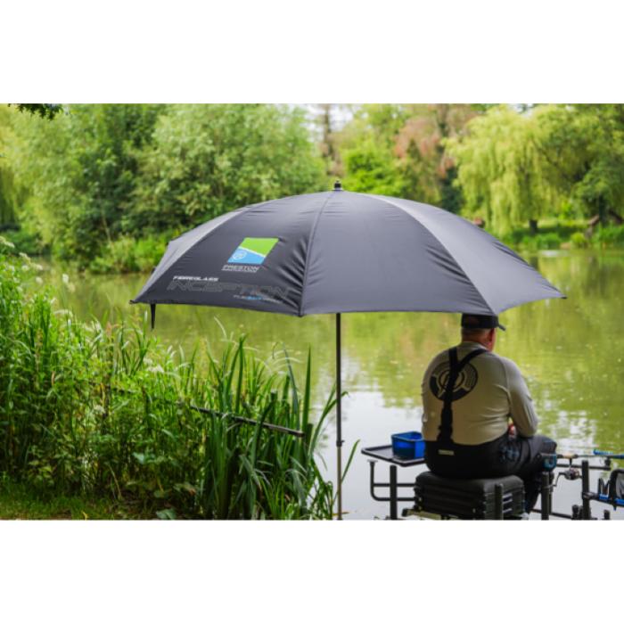 Preston Inception Fibreglass Flatback Brolly 50"