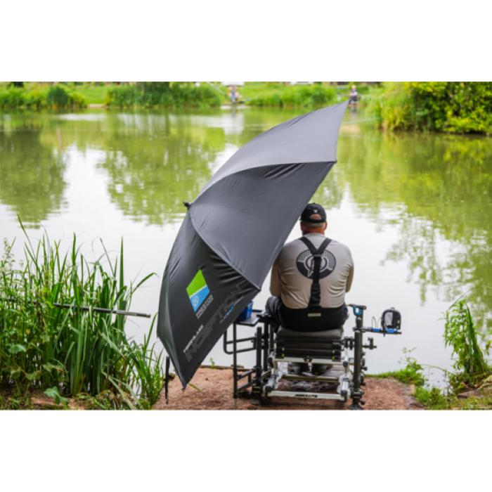 Preston Inception Fibreglass Flatback Brolly 50"