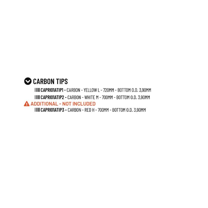 Colmic Canne Bolentino PRIVILEGE 3,30 - 4,00mt (300gr) 2 CARBON TIPS - FUJI GUIDES + CAXIN R/S