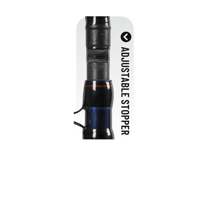 Colmic Canne Bolentino PRIVILEGE 3,30 - 4,00mt (300gr) 2 CARBON TIPS - FUJI GUIDES + CAXIN R/S