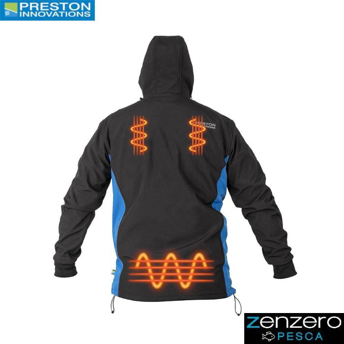 Preston giacca Thermatech Heated Softshell