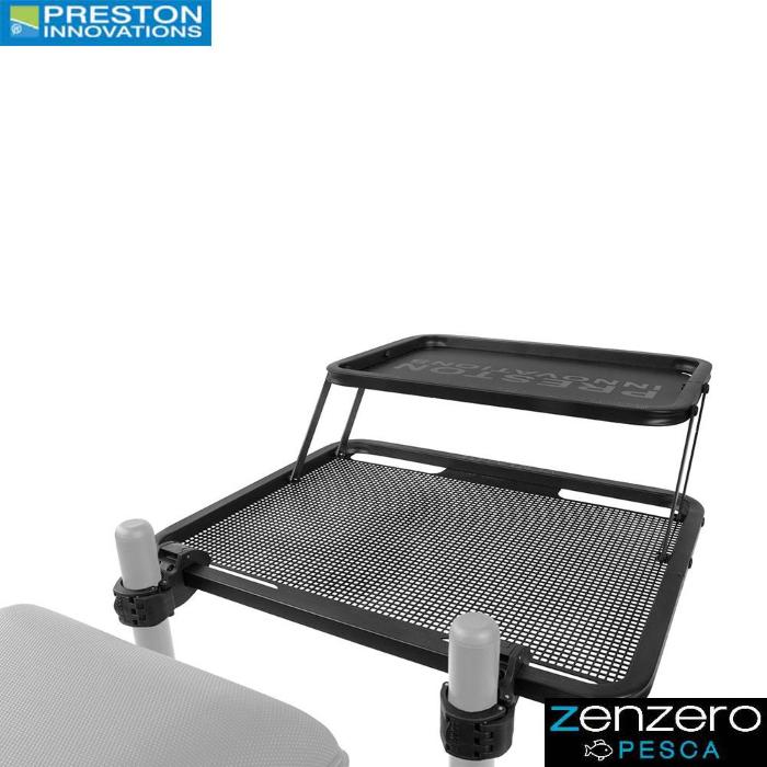 Preston Accessorio per panchetto Offbox Double Decker Side Tray - Small