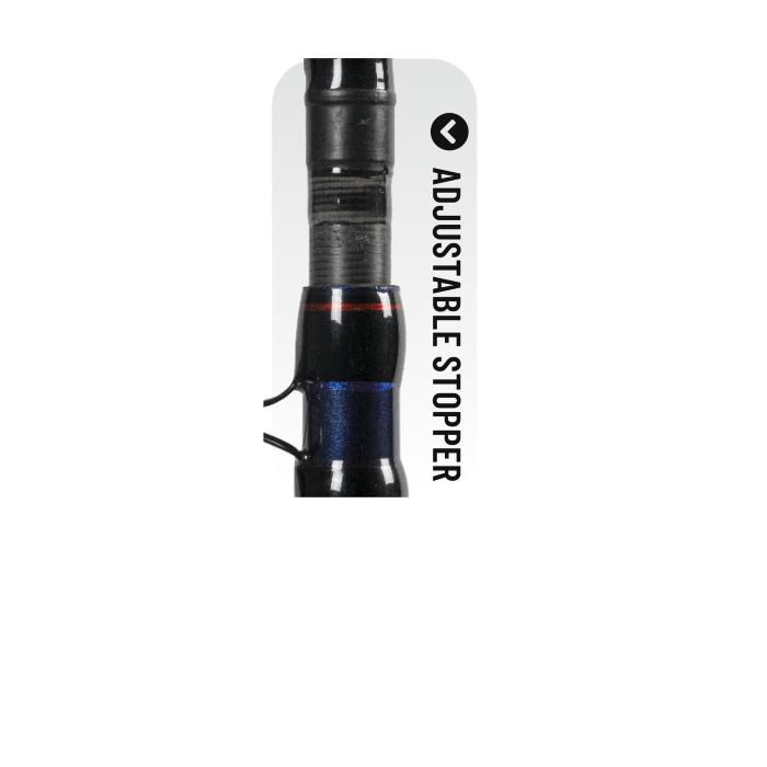 Colmic Canne Bolentino PRIVILEGE 3,30 - 4,00mt (300gr) 2 CARBON TIPS - FUJI GUIDES + CAXIN R/S