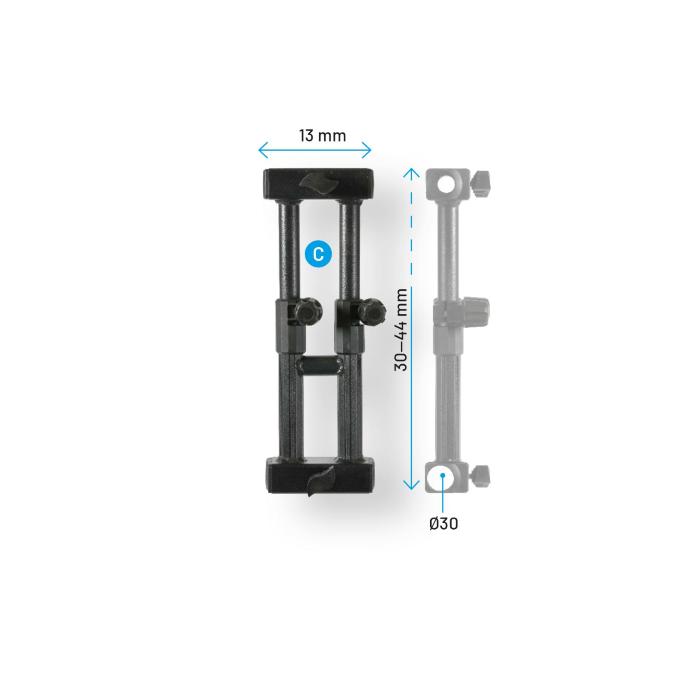 Colmic Accessori Panieri - Panchetti P/OMBRELLONE: TELE (30cm>45cm)